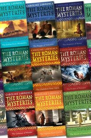 Cover of Roman Mysteries Collection Pack (slave Girl from Jerusalem, the Gladiators from Capua, Scribes from Alexandria, the Colossus of Rhodes, the Beggar of Volubilis...)