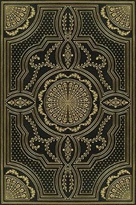 Cover of Black Gold Any Day Planner Notebook