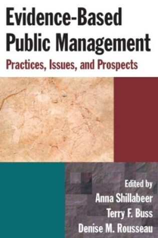 Cover of Evidence-Based Public Management