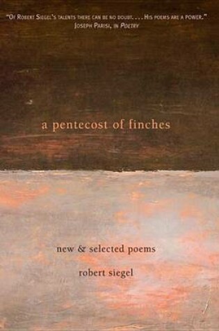 Cover of A Pentecost of Finches