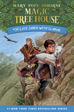 Book cover for Late Lunch with Llamas