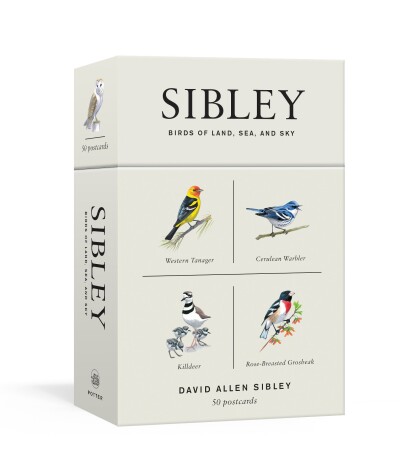 Book cover for Sibley Birds of Land, Sea, and Sky