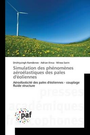 Cover of Simulation Des Phenomenes Aeroelastiques Des Pales d'Eoliennes