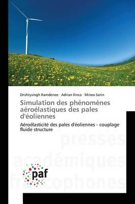 Book cover for Simulation Des Phenomenes Aeroelastiques Des Pales d'Eoliennes