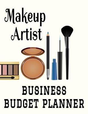 Book cover for Makeup Artist Business Budget Planner