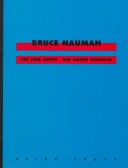 Book cover for Bruce Nauman