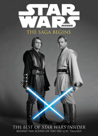 Book cover for Star Wars: The Saga Begins