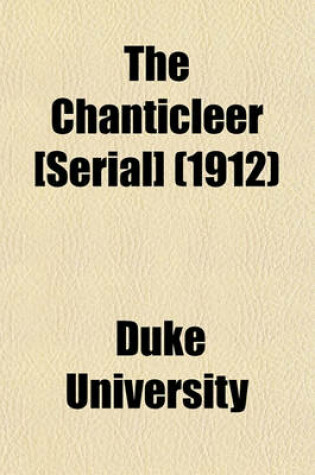 Cover of The Chanticleer [Serial] (1912)