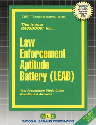 Cover of Law Enforcement Aptitude Battery (LEAB)