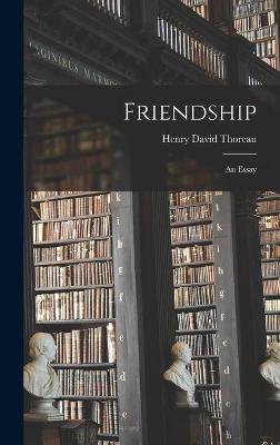 Book cover for Friendship