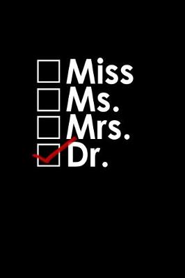 Book cover for Miss.Ms.Mrs.Dr check