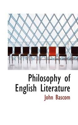 Book cover for Philosophy of English Literature