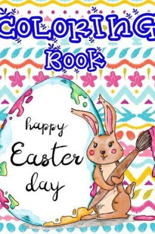 Cover of Happy Easter Day Coloring Book