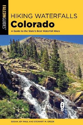 Book cover for Hiking Waterfalls Colorado