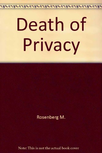 Book cover for The Death of Privacy