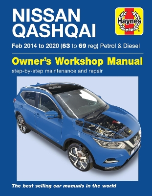 Book cover for Nissan Qashqai Petrol & Diesel (Feb '14-'20) 63 to 69