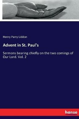 Cover of Advent in St. Paul's