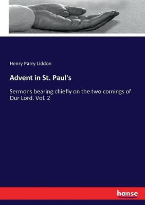 Book cover for Advent in St. Paul's