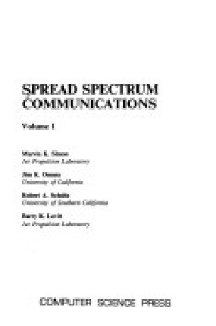 Cover of Spread Spectrum Communications