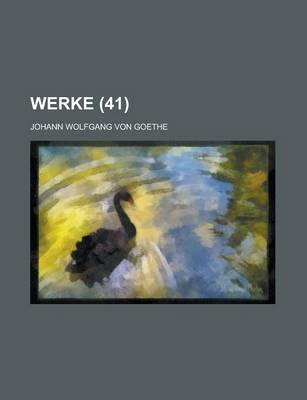 Book cover for Werke Volume 41