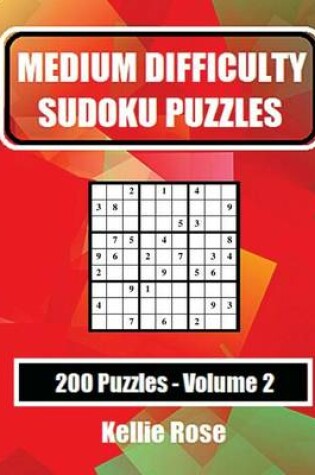 Cover of Medium Difficulty Sudoku Puzzles Volume 2