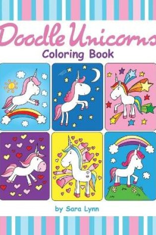 Cover of Doodle Unicorns Coloring Book