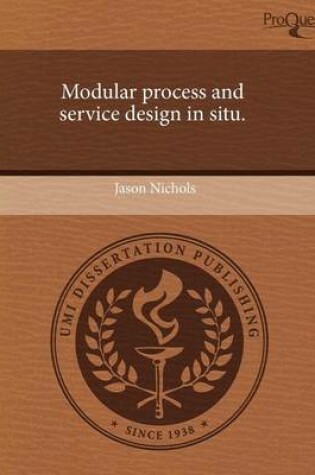 Cover of Modular Process and Service Design in Situ