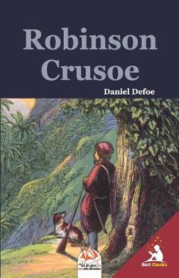 Book cover for Robinson Crusoe (Unabridged & Illustrated)