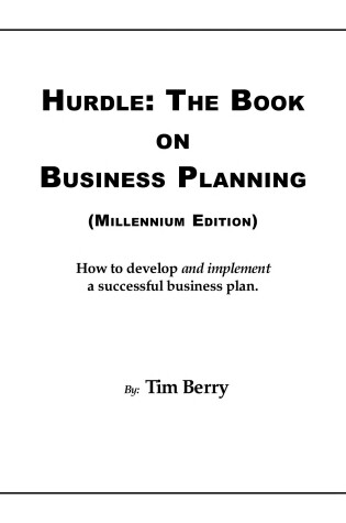Cover of Hurdle: The Book on Business Planning