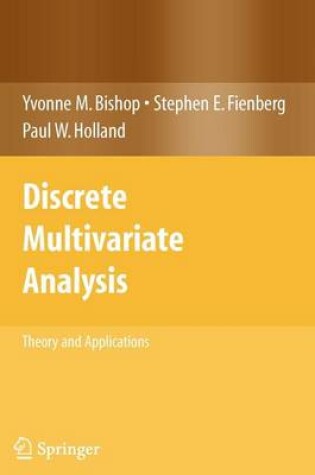 Cover of Discrete Multivariate Analysis