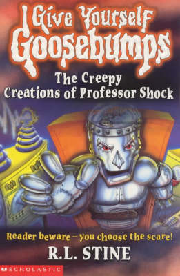 Book cover for The Creepy Creations of Professor Shock