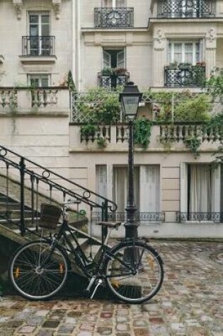 Cover of A Bicycle and a Beautiful Street in Paris France Journal