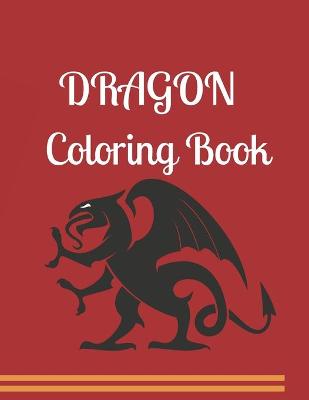 Book cover for Dragon coloring Book