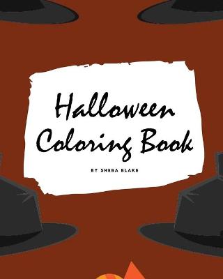 Book cover for Halloween Coloring Book for Kids - Volume 2 (Large Softcover Coloring Book for Children)