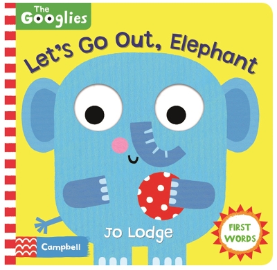 Book cover for Let's Go Out, Elephant