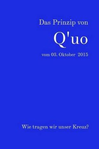 Cover of Das Prinzip von Q'uo vom 3. Oktober 2015