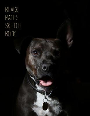 Cover of Black Pages Black Dog Sketchbook