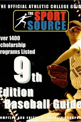 Cover of Official Athletic Collge Guide Baseball