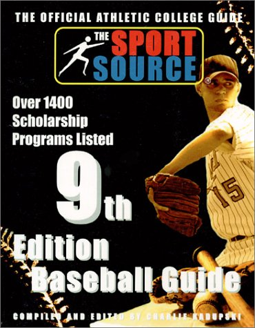 Book cover for Official Athletic Collge Guide Baseball