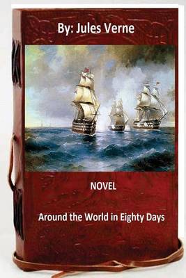 Book cover for Round the World in Eighty Days.NOVEL By