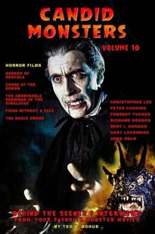 Cover of Candid Monsters Volume 10 Horror Films By Ted A. Bohus