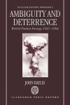 Book cover for Ambiguity and Deterrence