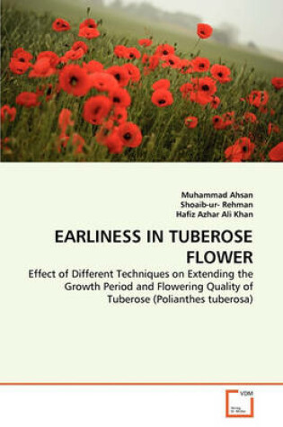 Cover of Earliness in Tuberose Flower