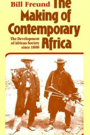 Cover of The Making of Contemporary Africa