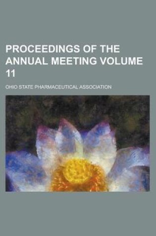 Cover of Proceedings of the Annual Meeting Volume 11