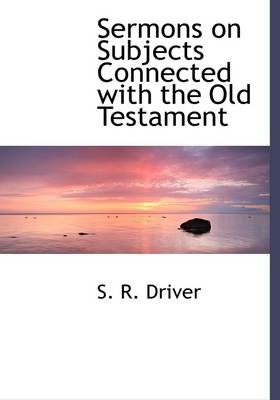 Book cover for Sermons on Subjects Connected with the Old Testament