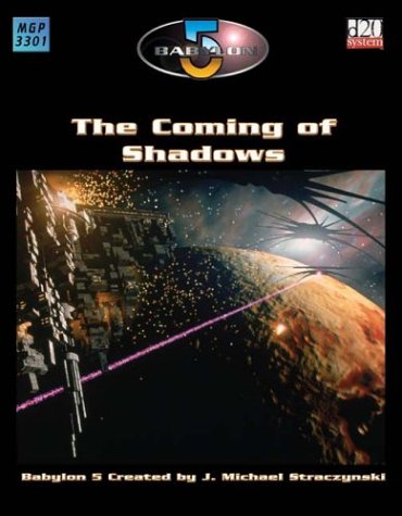 Book cover for Babylon 5: Coming of the Shadows