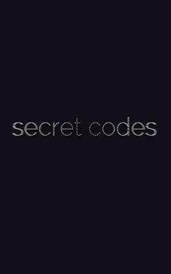 Book cover for secret blank codes journal