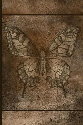 Book cover for Pressed Butterfly - Lined Notebook with Margins