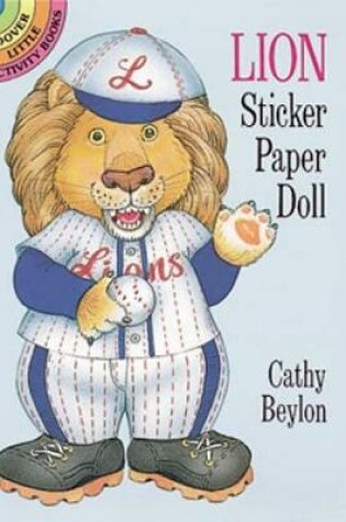 Cover of Lion Sticker Paper Doll